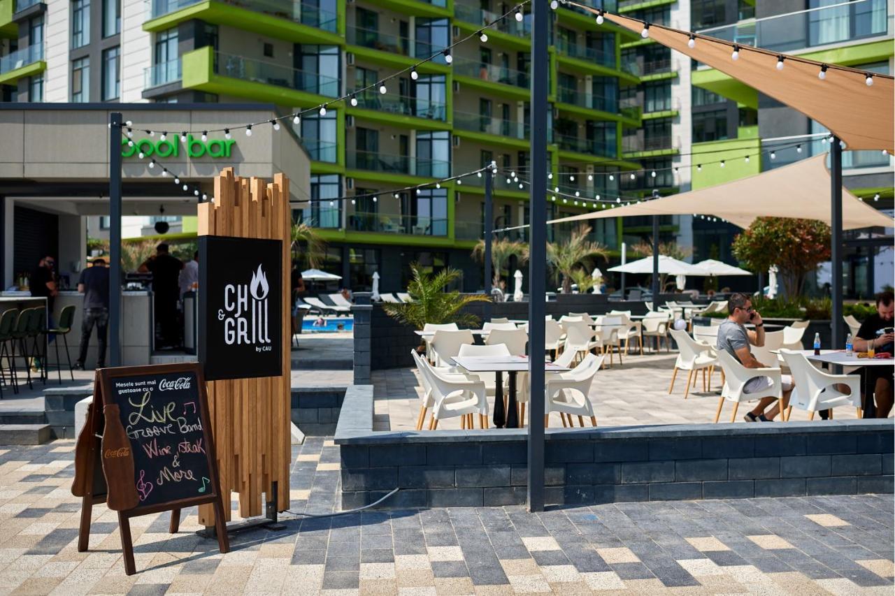 Royale Sundance Studio 7 Beach Spa & Pool Mamaia Nord エクステリア 写真